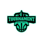 Tournament Basketball logo template