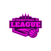 League Basketball logo template 02