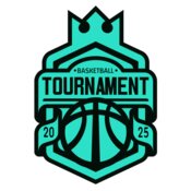 Tournament Basketball logo template 03