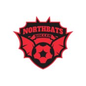 North bats Tournament Soccer logo template