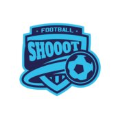 Shoot Football logo template